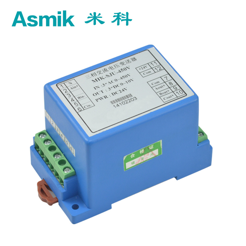 MIK-SJU三相交流电压变送器隔离电压传感器