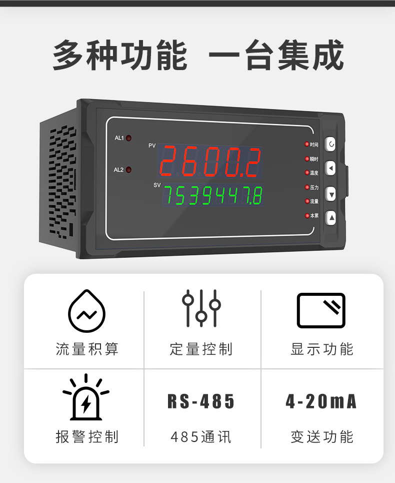 米科MIK-2600流量积算仪功能多样